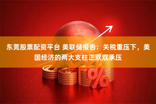 东莞股票配资平台 美联储报告：关税重压下，美国经济的两大支柱正双双承压
