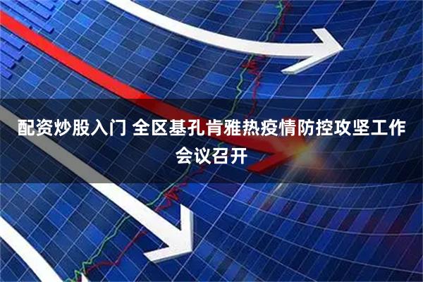配资炒股入门 全区基孔肯雅热疫情防控攻坚工作会议召开